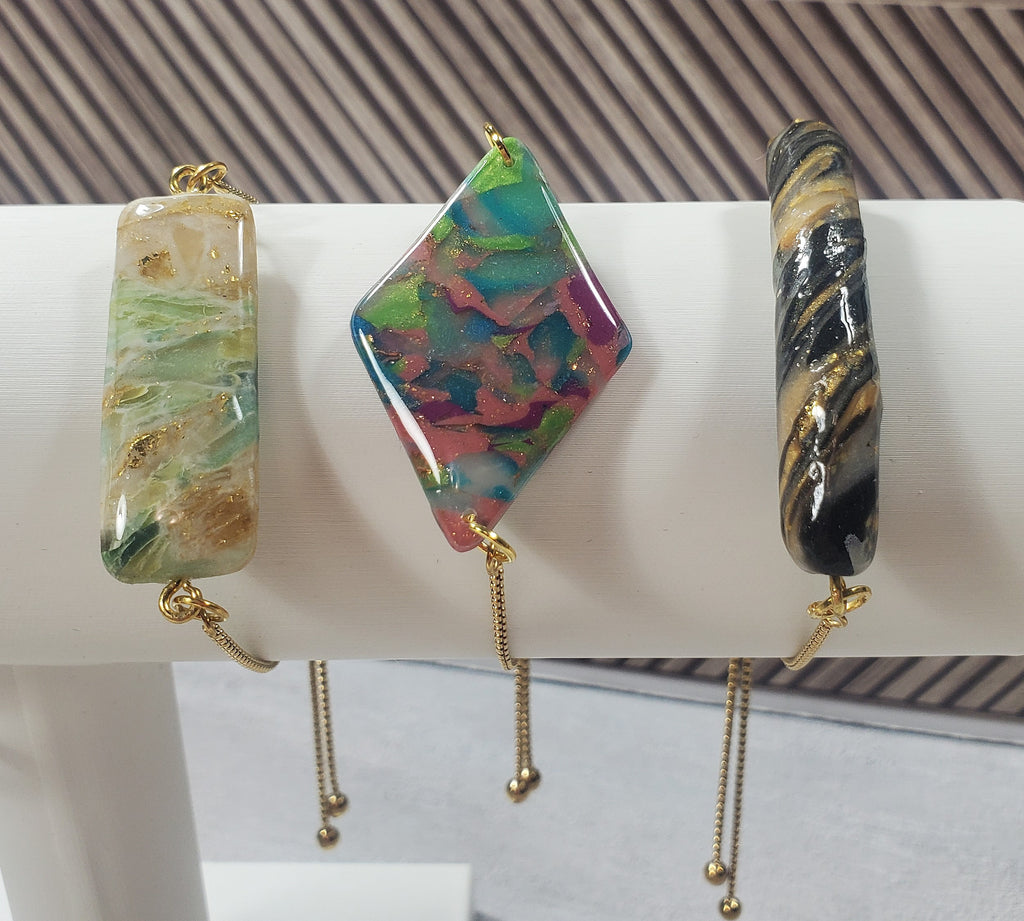 Bejeweled Bolo Bracelet