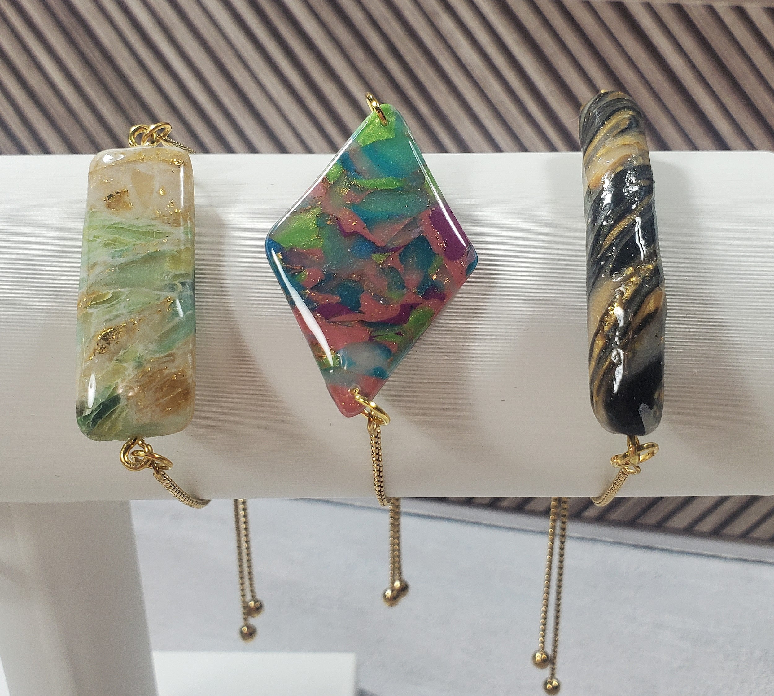 Bejeweled Bolo Bracelet
