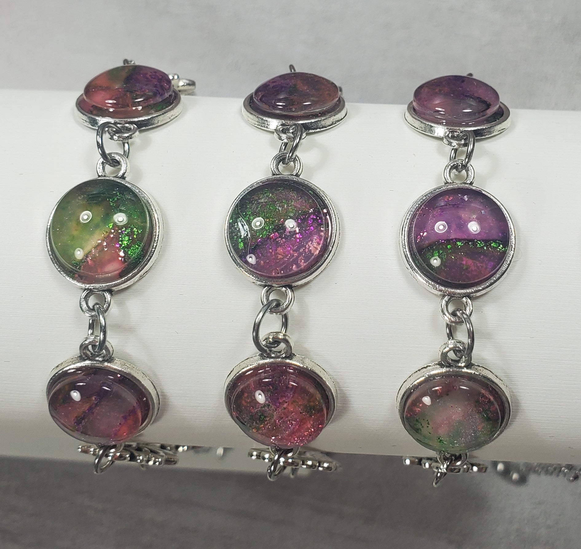 Silver-toned Accent Bracelets