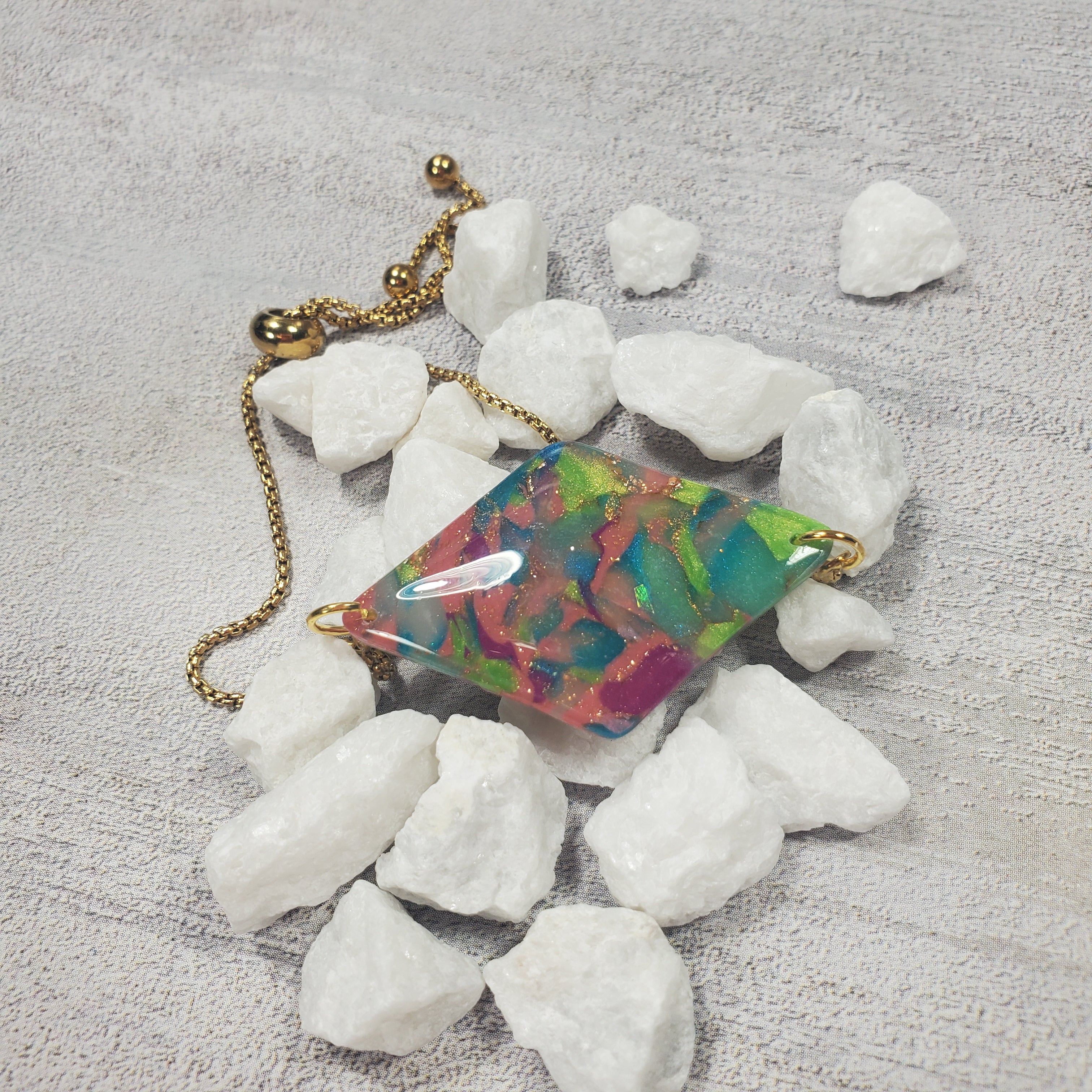 Bejeweled Bolo Bracelet