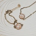 Gold-toned marbled bracelet