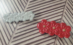 Floral hair clip sets